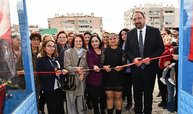 Çiğli’de Bayanların İşleteceği Kafe Hizmete Girdi