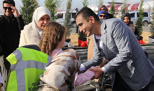 Çocuk oyun köyü ana kucağı hizmete sunuldu