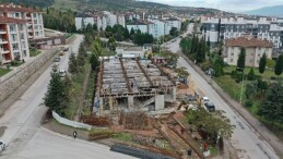 Derince’de inşa edilen Cemevi yükseliyor