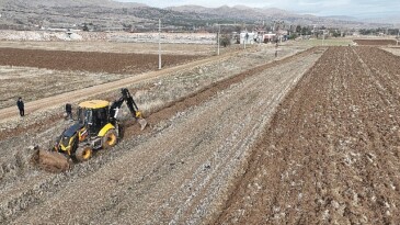 Elmalı Çobanisa Mahallesi’ne kapalı devre sulama sistemi