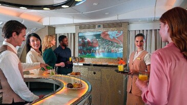 Emirates 2023 yılında gökyüzünde ice üzerinden en çok izlenen ve dinlenen içerikleri açıkladı