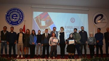 “Engelsiz Üniversite” ödüllü ünite yöneticileri çalışmalarını anlattı