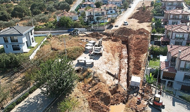 Güzelbahçe Kahramandere’de çalışmalar tamamlandı