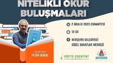 Hoş sanatlar merkezi’nde nitelikli okur buluşmaları başlıyor