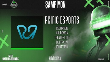 Intel Monsters Reloaded 2023 PUBG Turnuvası Şampiyonu PCIFIC ESPORTS