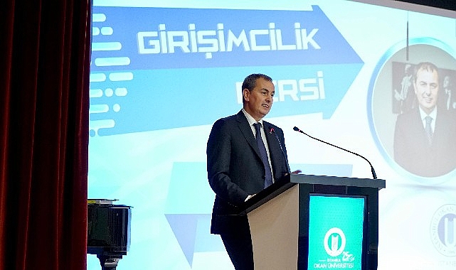 İş Bankası Genel Müdürü Hakan Ortan, Girişimcilik Dersi’nin konuğu oldu