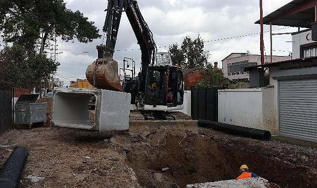 İZSU’dan Torbalı’ya bir altyapı yatırımı daha Yağmur suyu çizgileri genişliyor