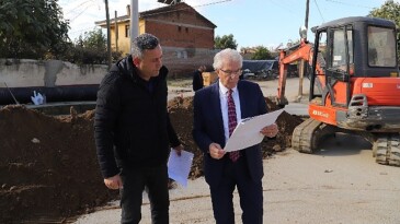 İZSU’nun Ödemiş’te yağmur suyu çizgisi yatırımları sürüyor