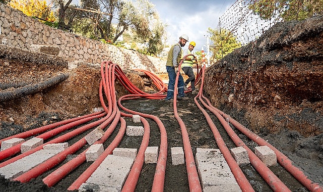 Kaş’ın, toplam şebeke uzunluğu yüzde 21 trafo gücü yüzde 46 arttı