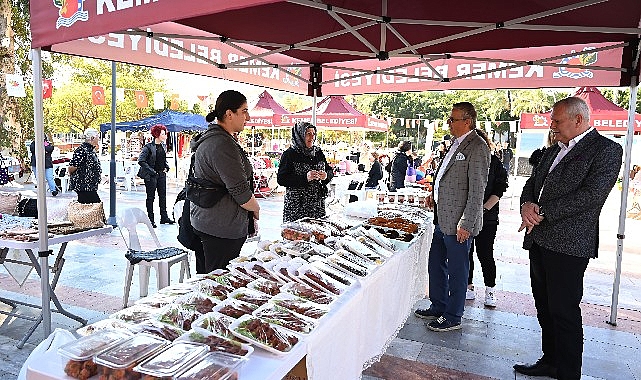Kemer’de “Üreten mesken hanımları kermesi”