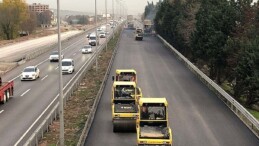 Kocaeli Stadyum yolunda D-100 Ankara tarafı asfaltlandı