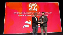 Konya Büyükşehir Belediyesi Toplumsal İnovasyon Ajansı’na ”En Tesirli Sürdürülebilirlik” Mükafatı