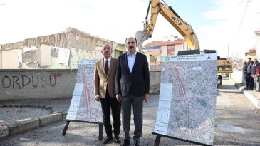 Lider Altay ve Lider Kavuş Kamulaştırması Biten Küçük Aymanas Caddesi’nde İncelemelerde Bulundu