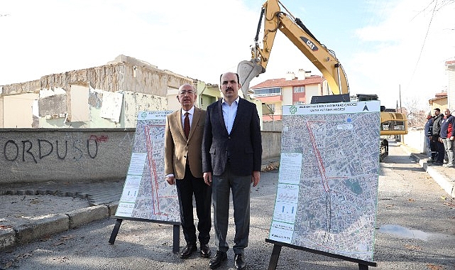 Lider Altay ve Lider Kavuş Kamulaştırması Biten Küçük Aymanas Caddesi’nde İncelemelerde Bulundu