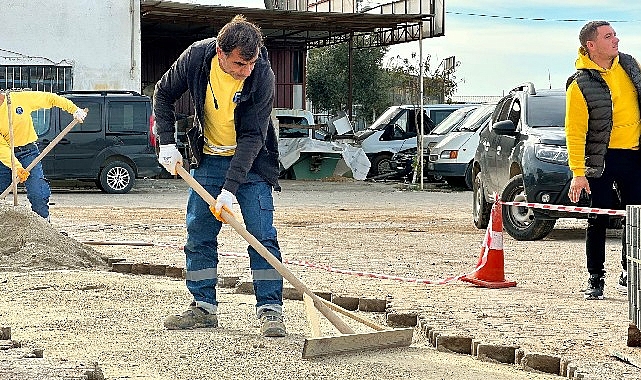 Lider Atabay, cumhuriyet mahallesi’ndeki çalışmaları denetledi