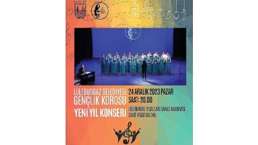 Lüleburgaz Belediyesi korolarından yeni yıl konserleri