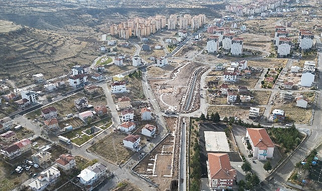 Mehmet Akif Ersoy mahallesi’ne kentin en büyük parkı yapılıyor