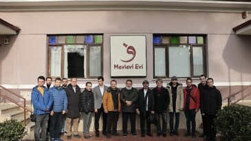 Memleketler arası Mevlâna Vakfı’ndan Mevlevi Konutu’na ziyaret