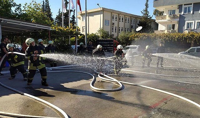 Muğla Büyükşehir İtfaiyesi’ne Kimyasal Tehlikeler Eğitimi Verildi