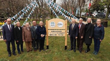 Nilüfer’de emeklilere özel park ve lokal kazandırıldı