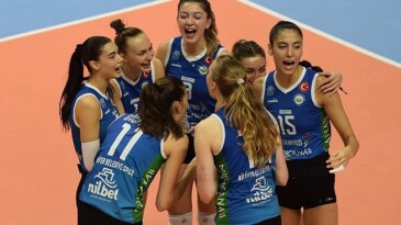 Nilüfer’in sultanları CEV Challenge Cup’ta çeyrek finale yükseldi
