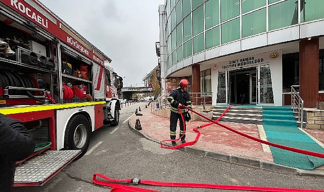 Orman İşletme’de gerçeği aratmayan tatbikat