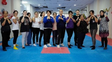 Seferihisarlı bayanlara savunma sanatı kursu