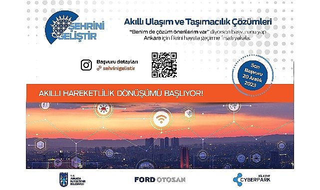 “Şehrini Geliştir Ankara” ile Başşehir İçin Akıllı ve Çevreci Ulaşım Tahlilleri Aranıyor