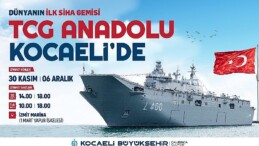 TCG Anadolu, 30 Kasım’da Kocaeli’ye geliyor