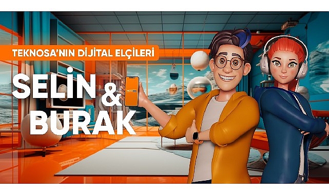 Teknosa’nın dijital elçileri Burak ve Selin teknoloji tutkunlarının yanında