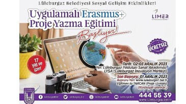 Uygulamalı Erasmus+ Proje Yazma Eğitimi başlıyor