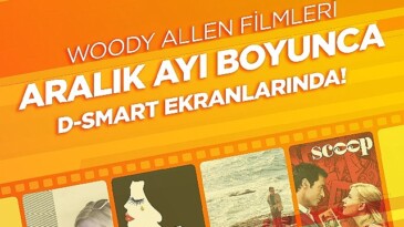 Woody Allen sinemaları Aralık ayı boyunca D-Smart ekranlarında!