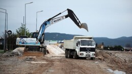 Yeni Otogar yolunda Çalışmalar Devam Ediyor