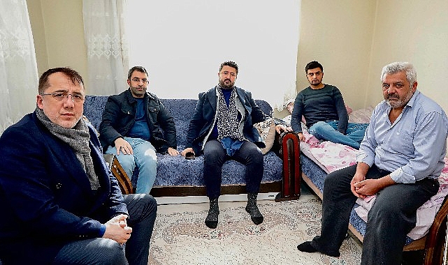 AK Parti milletvekili Çalışkan ve belediye lideri Savran’dan Gazi Ali Aydoğdu’ya ziyeret