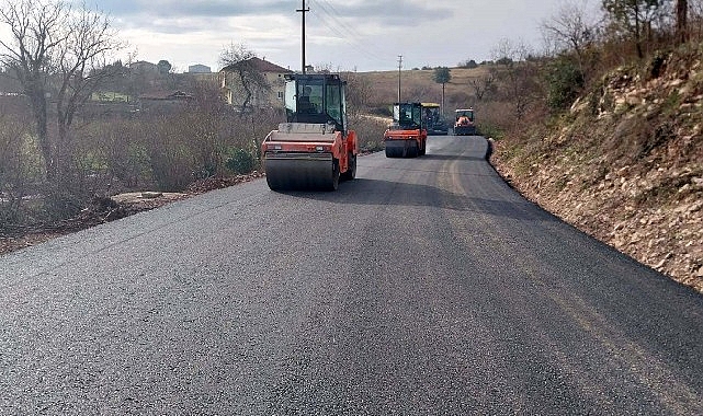 Akçaova Kubuzcu-Ağacıl ortasına asfalt