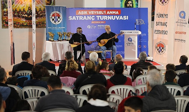 Aşık Veysel’i Anma Satranç Turnuvası düzenlendi