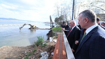 Büyükakın, Değirmendere çekek yerini inceledi