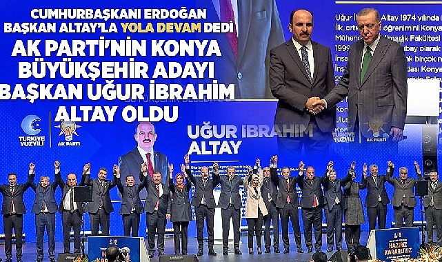 Cumhurbaşkanı Erdoğan Lider Altay’la “Yola Devam” Dedi