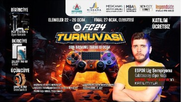 Espor turnuvası için kayıtlar başladı