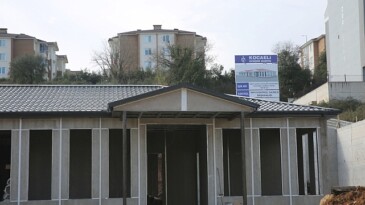 Fatih Mahallesi kültür tesisinde çalışmalar sürüyor