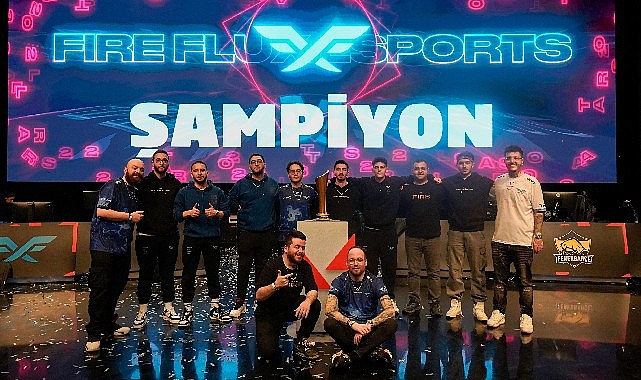 Fenerbahçe Esports’u 3 – 0 mağlup eden Fire Flux Exports 2024’e şampiyonlukla girdi