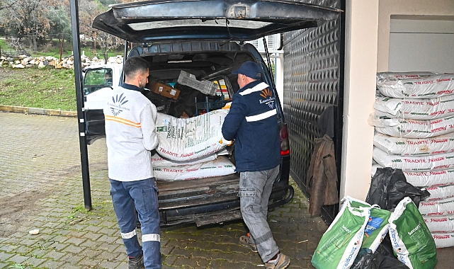 Karabağlar Belediyesi’nden üreticiye kesintisiz takviye