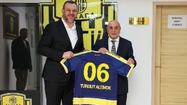 Lider Altınok’tan ankaragücü’ne ziyaret