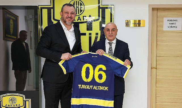 Lider Altınok’tan ankaragücü’ne ziyaret