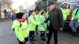 Lider Engin, çalışanların yeni yılını kutladı