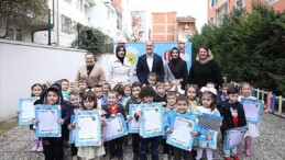 Lider Taban Minik Öğrencilerin Karne Heyecanına Ortak Oldu