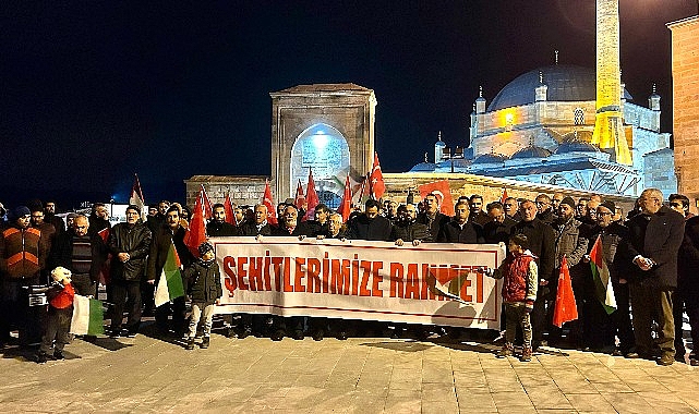 Nevşehir’de terör ve israil’in gazze’ye yönelik hücumları protesto edildi