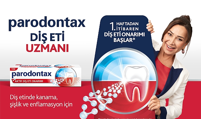 Parodontax’ın yeni reklam kampanyasının yüzü Demet Akbağ oldu.