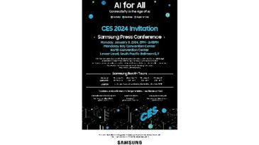 Samsung Electronics CES 2024’te Yeni Vizyonunu Anlatacak