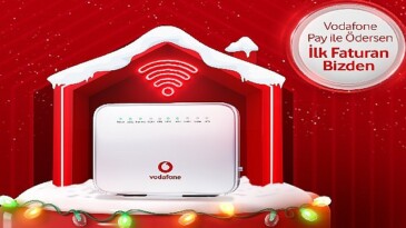 Vodafone Mesken İnterneti’ne gelenlerin birinci faturası Vodafone’dan
